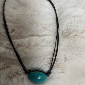 Elegant Turquoise Pendant Necklace
